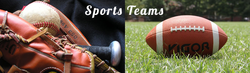 Sports teams, football, baseball, hockey, minor league teams in the Horsham, Montgomery County PA area
